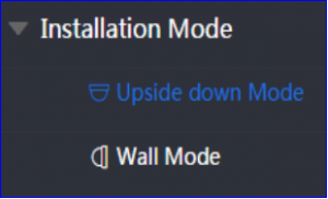 Installation mode 