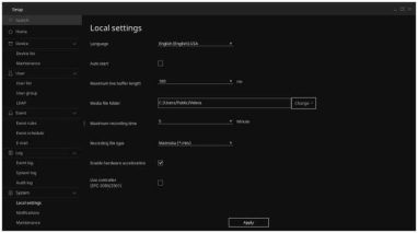Wisenet Viewer User Manual 40 Picture 219 382w213h 1