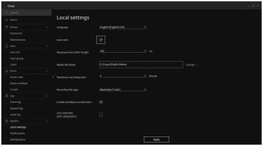 Wisenet Viewer User Manual 52 Picture 231 382w213h 1