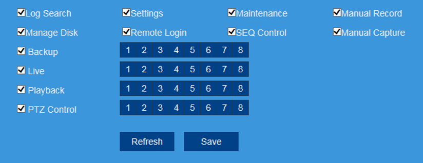 FLIR Client 12 modify user account permissions