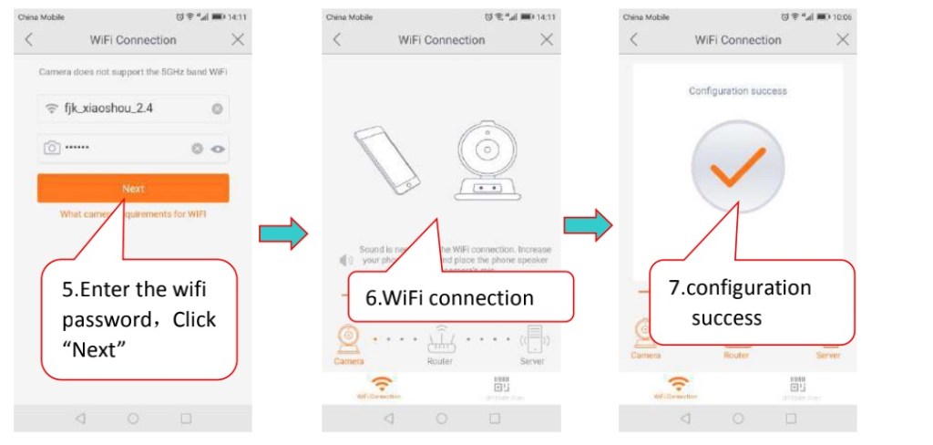 Wi-Fi connection
