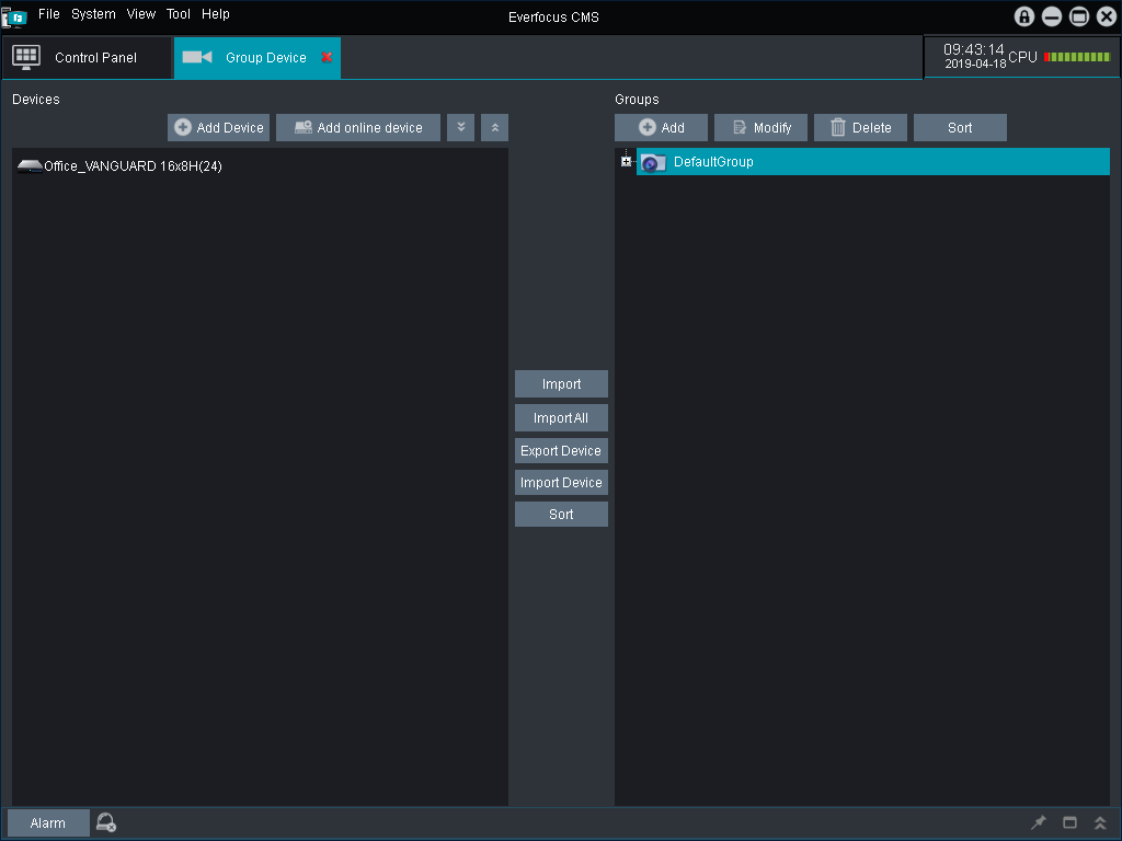 EverFocus CMS Setup and User Guide 33 image29