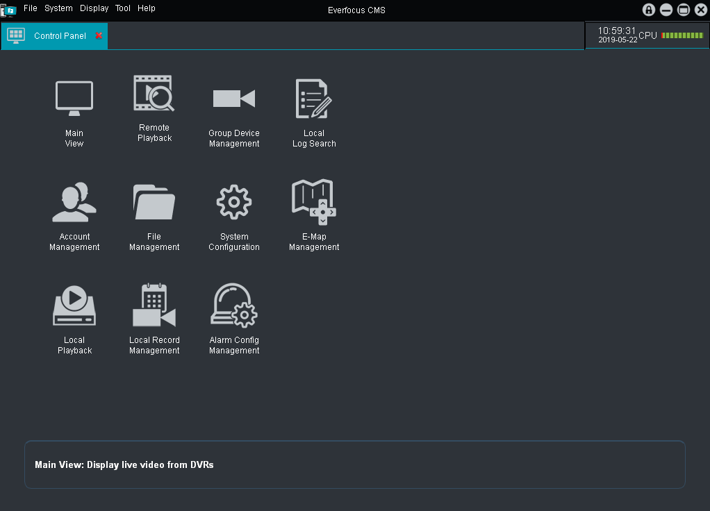 EverFocus CMS Setup and User Guide 60 image64