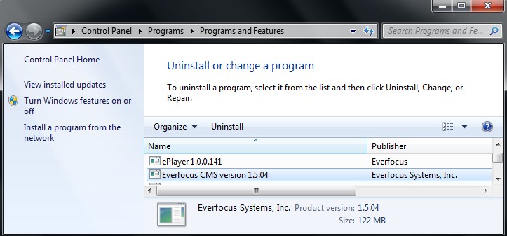 EverFocus CMS Setup and User Guide 8 image7